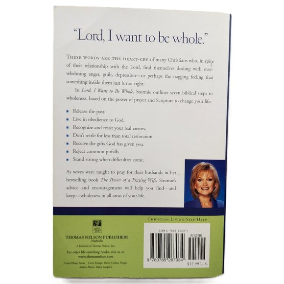 Lord, I Want to Be Whole: The Power of Prayer & Scripture in Emotionalal Healing - Picture 6 of 6